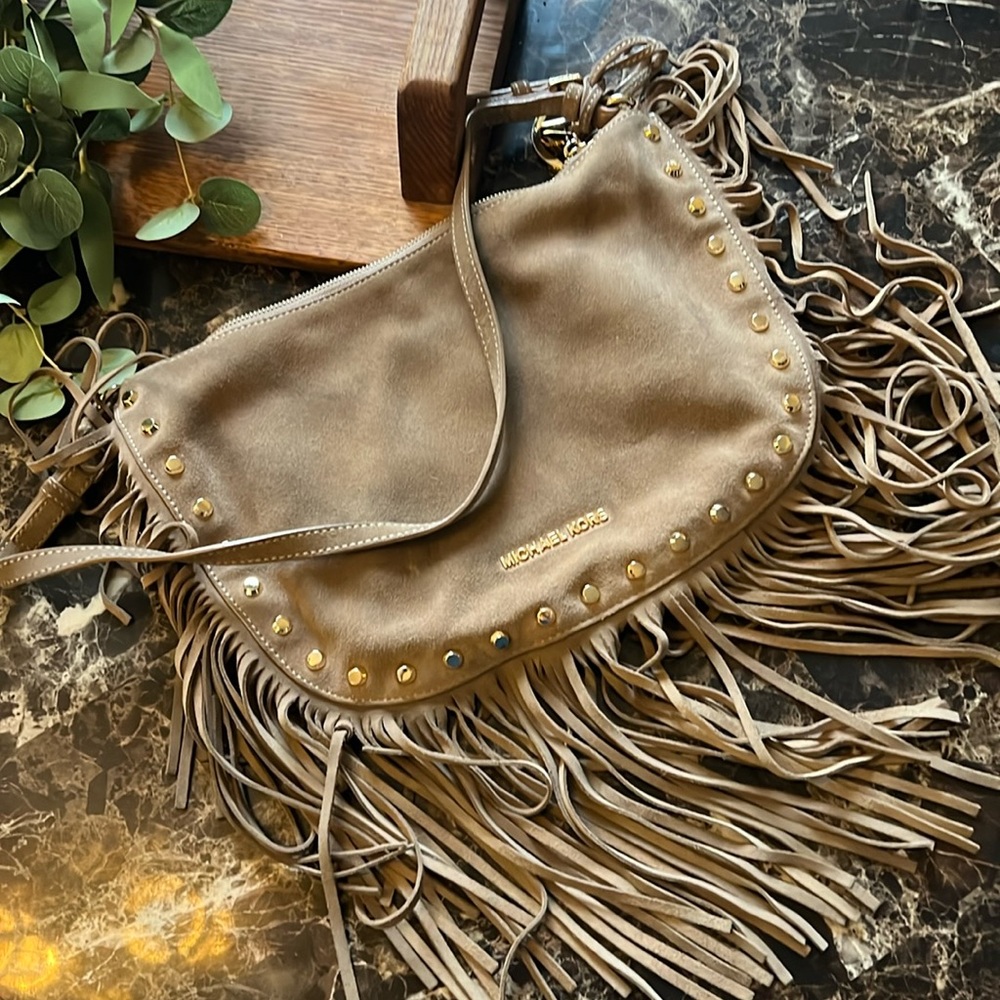 Suede Leather Michael Kors Bag